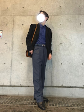 「Lui's（ルイス）のアイテム（ブーツ）」を使った、Ken  さん（メンズ・178cm）の冬コーディネート