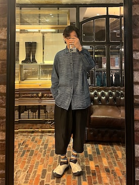 HOMME PLISSE ISSEY MIYAKEのパンツを使った人気ファッション