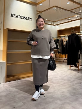 BEARDSLEYさん（レディース・158cm）の冬コーディネート