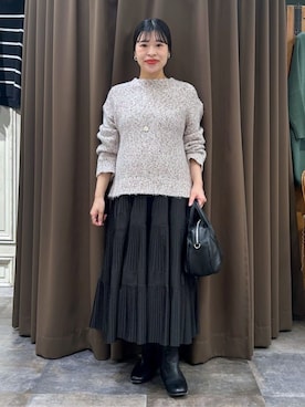 BEARDSLEYさん（レディース・152cm）の冬コーディネート