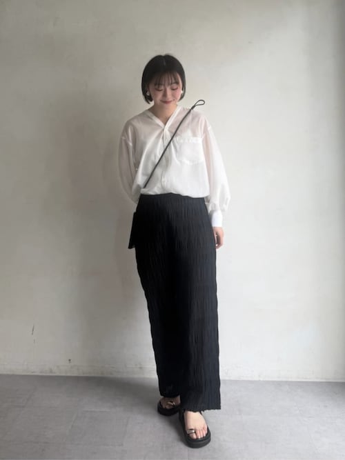 BEARDSLEY（ビアズリー） ワイドパンツ パンツ コットンシャーリング