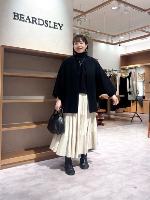 ウールポンチョコート（その他アウター）｜BEARDSLEY（ビアズリー）の