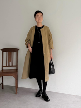 「BEARDSLEY（ビアズリー）のアイテム」を使った、BEARDSLEYさん（レディース・166cm）の秋コーディネート