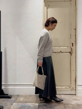 BEARDSLEYさん（レディース・159cm）の秋コーディネート