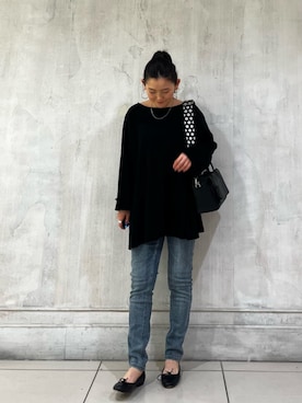 「BEARDSLEY（ビアズリー）のアイテム」を使った、BEARDSLEYさん（レディース・156cm）の春コーディネート