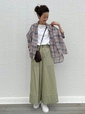 BEARDSLEYさん（レディース・166cm）の夏コーディネート