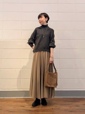 BEARDSLEYさん(レディース・164cm)の秋コーディネート
