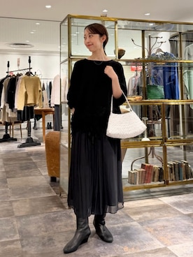 BEARDSLEYさん（レディース・154cm）の冬コーディネート