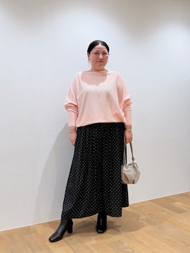 「BEARDSLEY（ビアズリー）のアイテム」を使った、BEARDSLEYさん（レディース・158cm）の秋コーディネート