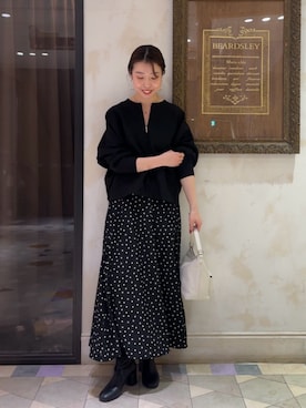 BEARDSLEYさん（レディース・154cm）の冬コーディネート