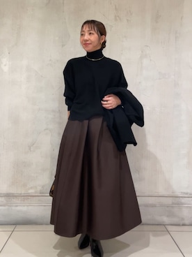 BEARDSLEYさん（レディース・153cm）の冬コーディネート