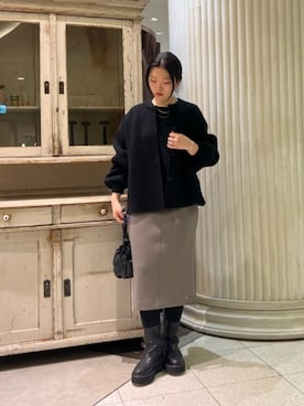 BEARDSLEYさん（レディース・164cm）の冬コーディネート