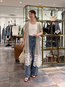 「リラックス」｜BEARDSLEYさん（レディース・154cm）の春コーディネート