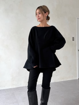 「BEARDSLEY（ビアズリー）のアイテム」を使った、BEARDSLEYさん（レディース・157cm）の秋コーディネート