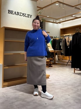 BEARDSLEYさん（レディース・158cm）の冬コーディネート