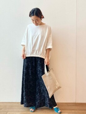 BEARDSLEYさん（レディース・165cm）の夏コーディネート