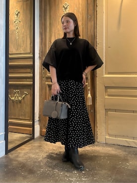 BEARDSLEYさん（レディース・157cm）の冬コーディネート