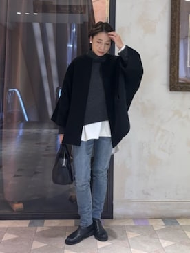 BEARDSLEYさん（レディース・157cm）の秋コーディネート