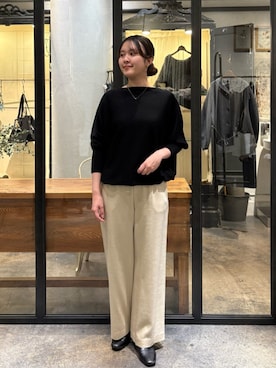 BEARDSLEYさん（レディース・162cm）の冬コーディネート