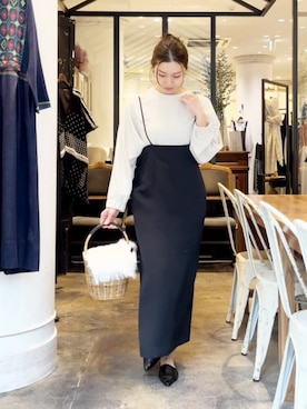 BEARDSLEYさん（レディース・159cm）の秋コーディネート