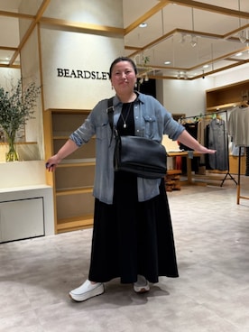「BEARDSLEY（ビアズリー）のアイテム」を使った、BEARDSLEYさん（レディース・158cm）の春コーディネート