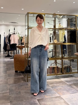 「BEARDSLEY（ビアズリー）のアイテム」を使った、BEARDSLEYさん（レディース・154cm）の夏コーディネート