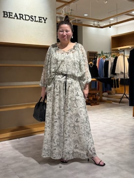 「BEARDSLEY（ビアズリー）のアイテム」を使った、BEARDSLEYさん（レディース・158cm）の冬コーディネート