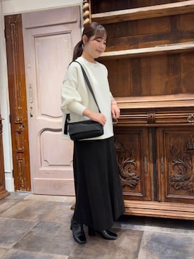 BEARDSLEYさん（レディース・158cm）の冬コーディネート