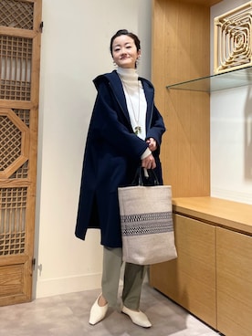 BEARDSLEYさん（レディース・160cm）の冬コーディネート