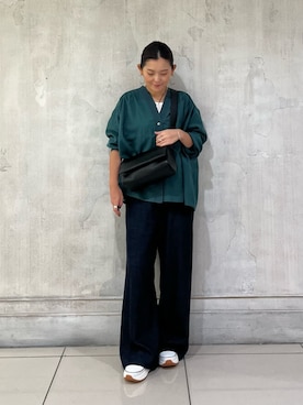 「BEARDSLEY（ビアズリー）のアイテム」を使った、BEARDSLEYさん（レディース・156cm）の夏コーディネート