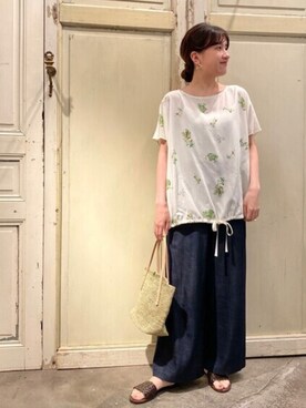 BEARDSLEYさん（レディース・157cm）の夏コーディネート