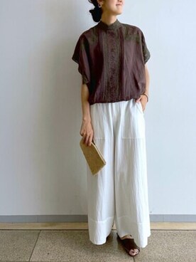 BEARDSLEYさん(レディース・166cm)の夏コーディネート