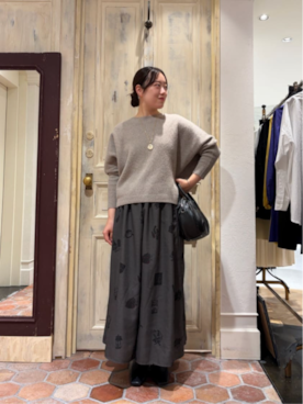 「BEARDSLEY（ビアズリー）のアイテム」を使った、BEARDSLEYさん（レディース・159cm）の秋コーディネート