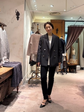 BEARDSLEYさん（レディース・157cm）の冬コーディネート