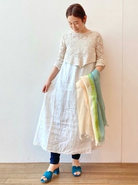 BEARDSLEYさん（レディース・165cm）の夏コーディネート