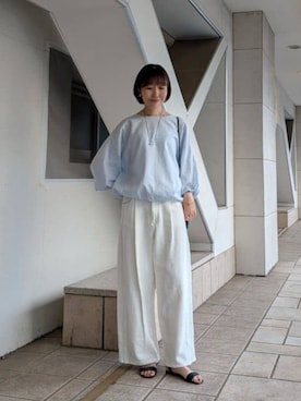 「BEARDSLEY（ビアズリー）のアイテム」を使った、BEARDSLEYさん（レディース・164cm）の冬コーディネート