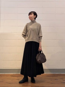 BEARDSLEYさん(レディース・164cm)の秋コーディネート