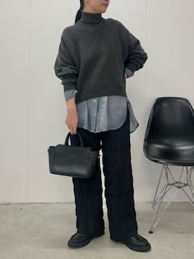 BEARDSLEYさん(レディース・155cm)の冬コーディネート