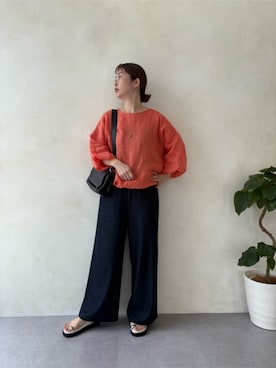「リラックス」｜BEARDSLEYさん（レディース・162cm）の春コーディネート