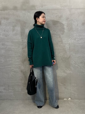 「BEARDSLEY（ビアズリー）のアイテム」を使った、BEARDSLEYさん（レディース・168cm）の秋コーディネート