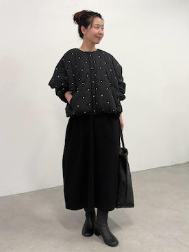 「BEARDSLEY（ビアズリー）のアイテム」を使った、BEARDSLEYさん（レディース・160cm）の秋コーディネート