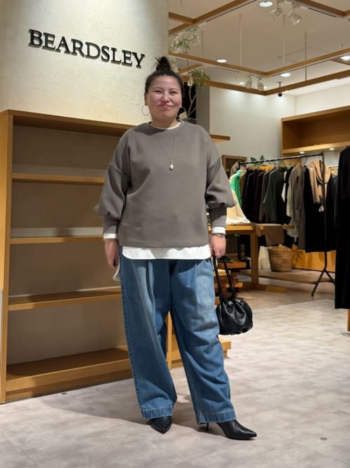 フルカワコラボ ルーズタックデニム（デニムパンツ）｜BEARDSLEY