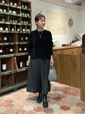 BEARDSLEYさん(レディース・152cm)の秋コーディネート
