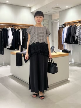 「BEARDSLEY（ビアズリー）のアイテム」を使った、BEARDSLEYさん（レディース・151cm）の夏コーディネート