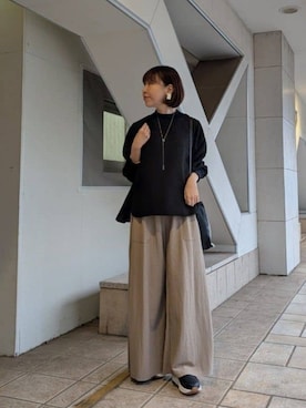 BEARDSLEYさん（レディース・164cm）の冬コーディネート