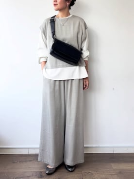 「BEARDSLEY（ビアズリー）のアイテム」を使った、BEARDSLEYさん（レディース・171cm）の冬コーディネート