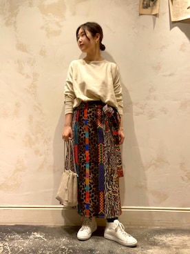 BEARDSLEYさん（レディース・155cm）の春コーディネート