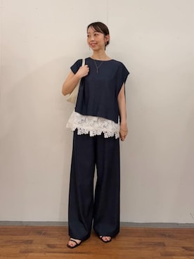 BEARDSLEYさん（レディース・154cm）の冬コーディネート