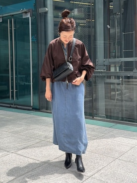 BEARDSLEYさん（レディース・166cm）の夏コーディネート