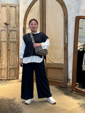 「BEARDSLEY（ビアズリー）のアイテム」を使った、BEARDSLEYさん（レディース・158cm）の冬コーディネート